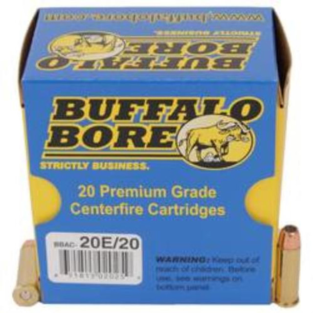 falo Bore Ammunition 20E20 Standard Pressure Strictly Business 38 Special 125 Gr Jacketed Hollow Point (JHP) 20 Per Box/ 12 Cs Ammo