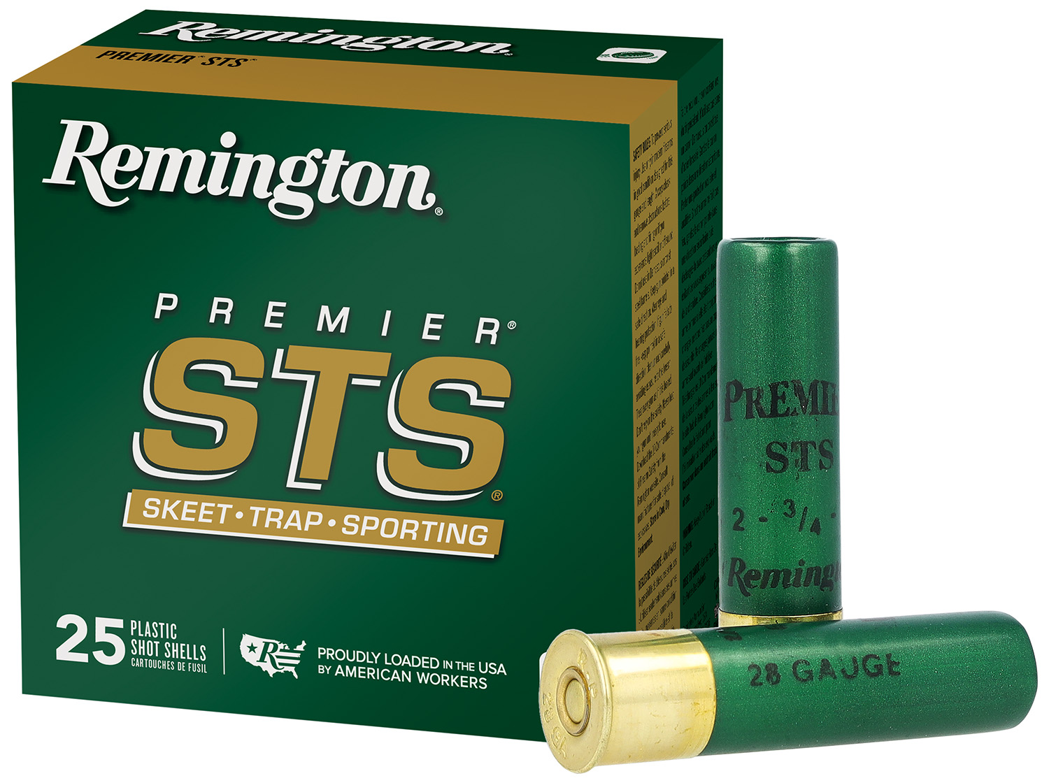 ington Ammunition 28057 Premier STS 28 Gauge 2.75 3/4 Oz 8 Shot 25 Per Box/ 10 Cs Ammo