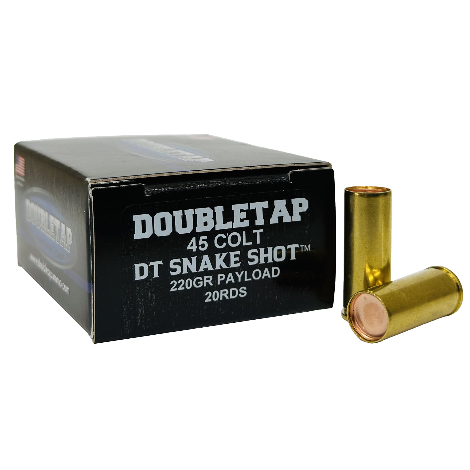 bleTap Ammunition SnakeShot 45 Long Colt 220 Grain #9 Shot With Hardcast Full Wadcutter 20 Round Box 45CSSS2 Ammo