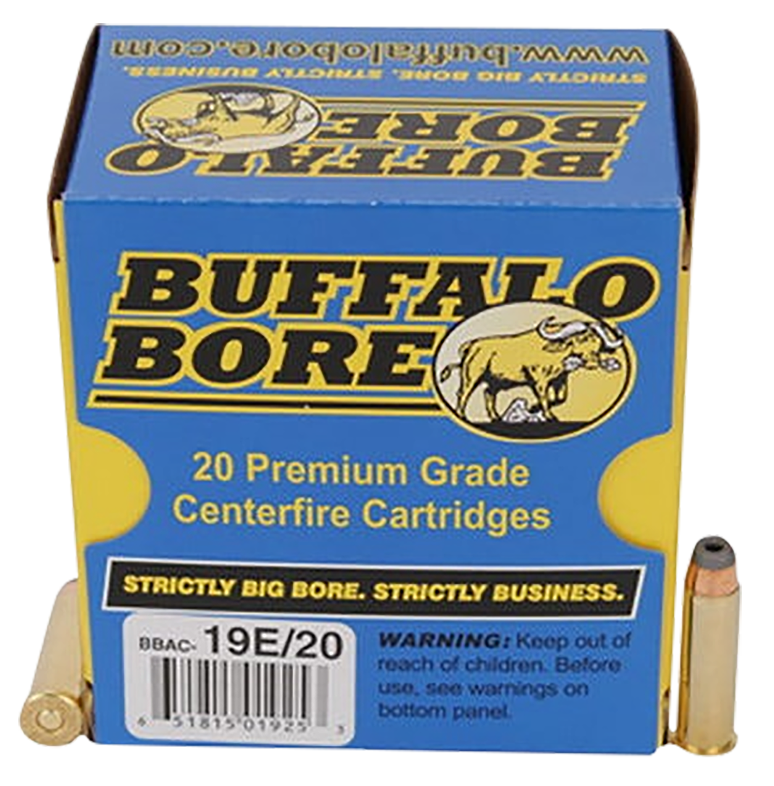 falo Bore Ammunition 19E20 Tactical Strictly Business 357 Mag 158 Gr Jacketed Hollow Point (JHP) 20 Per Box/ 12 Cs Ammo